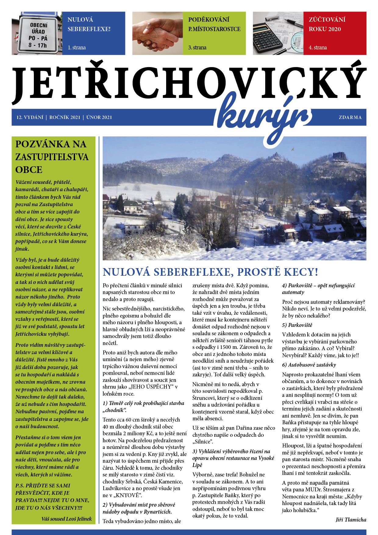 Přečtete si více ze článku Jetřichovický kurýr 01/2021